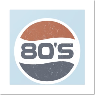 Retro logo for nostalgic 70s and 80s style Posters and Art